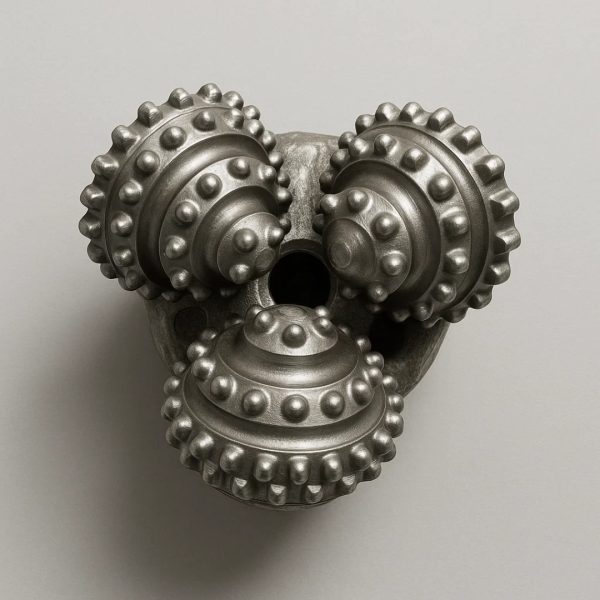 Tricone Rock Drill Bit (Steel Tooth) - Image 3
